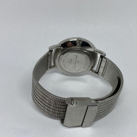 Skagen SKW2284 Women Silver Stainless Steel Analog Dial Quartz Wrist Watch JK616 main image 5
